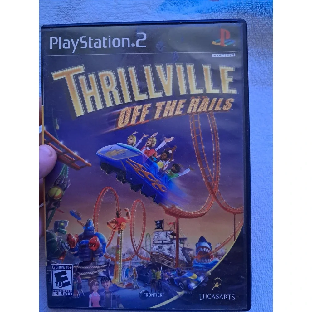 Thrillville Off the Rails Sony PlayStation‎ 2 PS2 LucasArts SLUS 21611 Game Disc